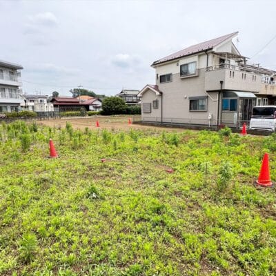 更地でのお引き渡しなのでご希望の時期に建築が可能です