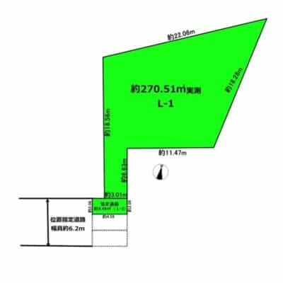 図面と現況が異なる場合は現況優先とさせていただきます。