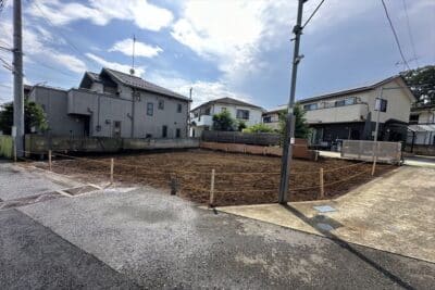 所沢市上安松｜2路線3駅利用可能で好立地な売地｜更地でのお渡し