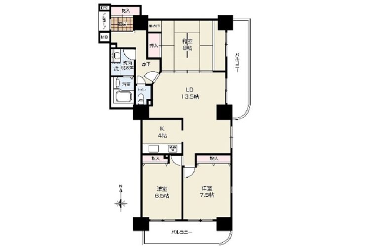 図面シャーレ間取り