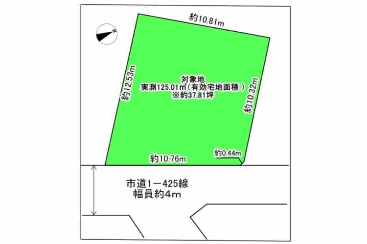 HP上安松土地図測量変更後 (2)