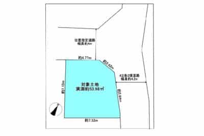 所沢市北秋津｜3路線3駅利用可能で好立地な売地｜古家付土地