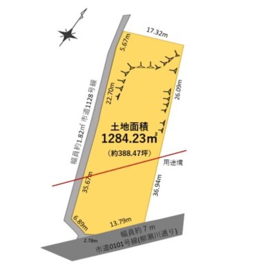 図面と現況が異なる場合は現況優先とさせていただきます。